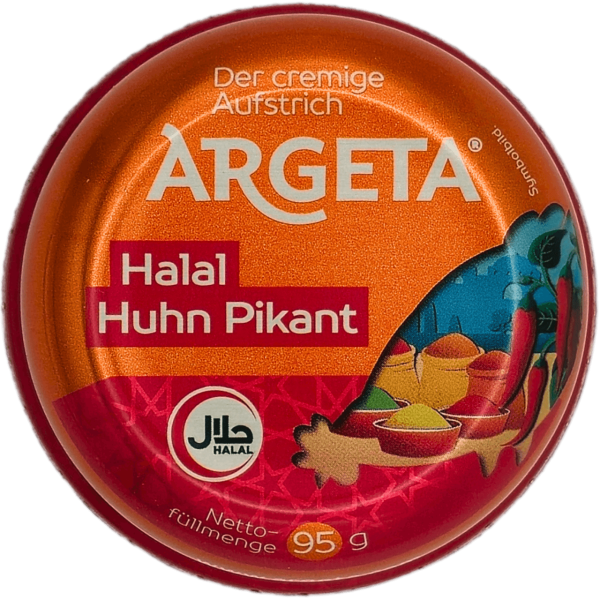 Halal Huhn Pikant (Cremiger Hühneraufstrich)