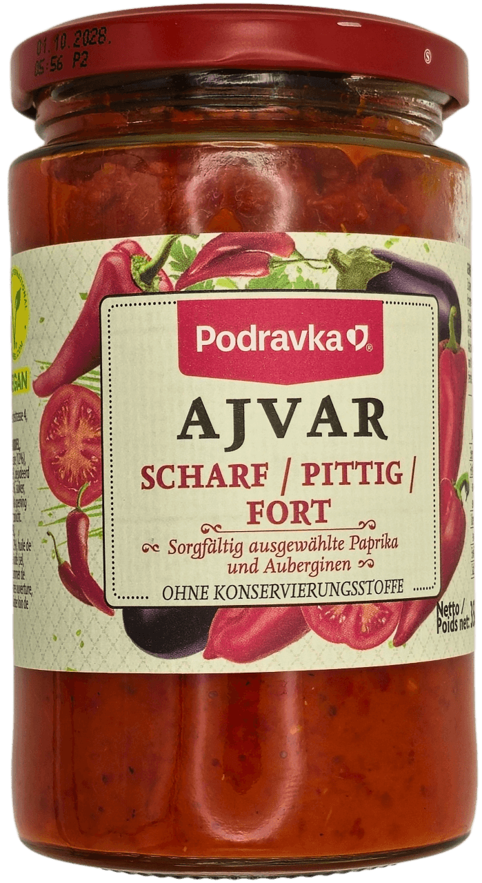 Podrovka ajvar scharf