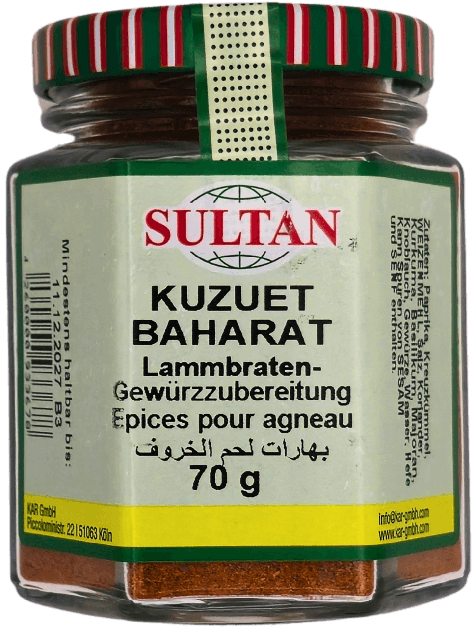 Kuzuet Baharat (Lammbraten-Gewürzzubereitung)
