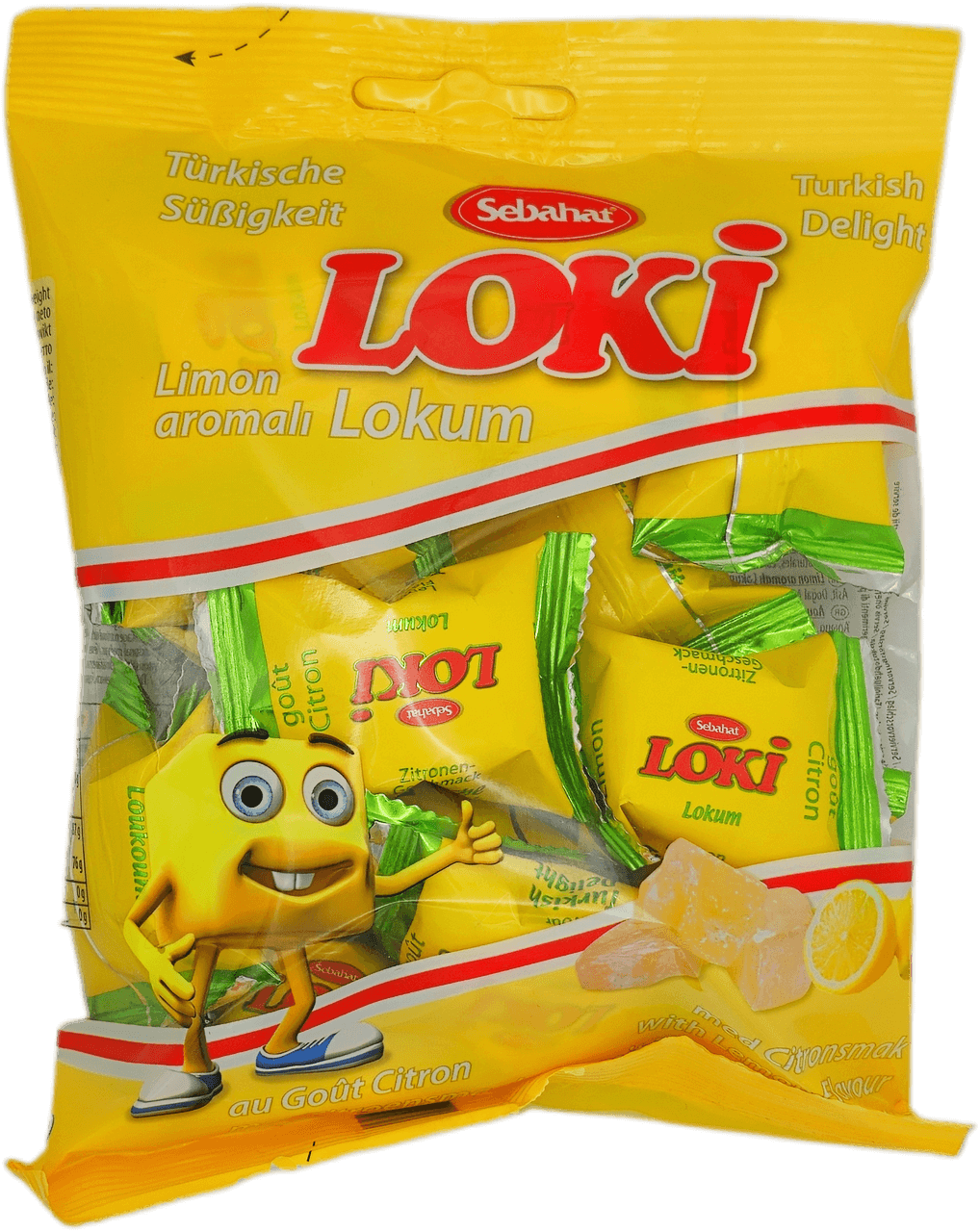 Limon aromalı Lokum