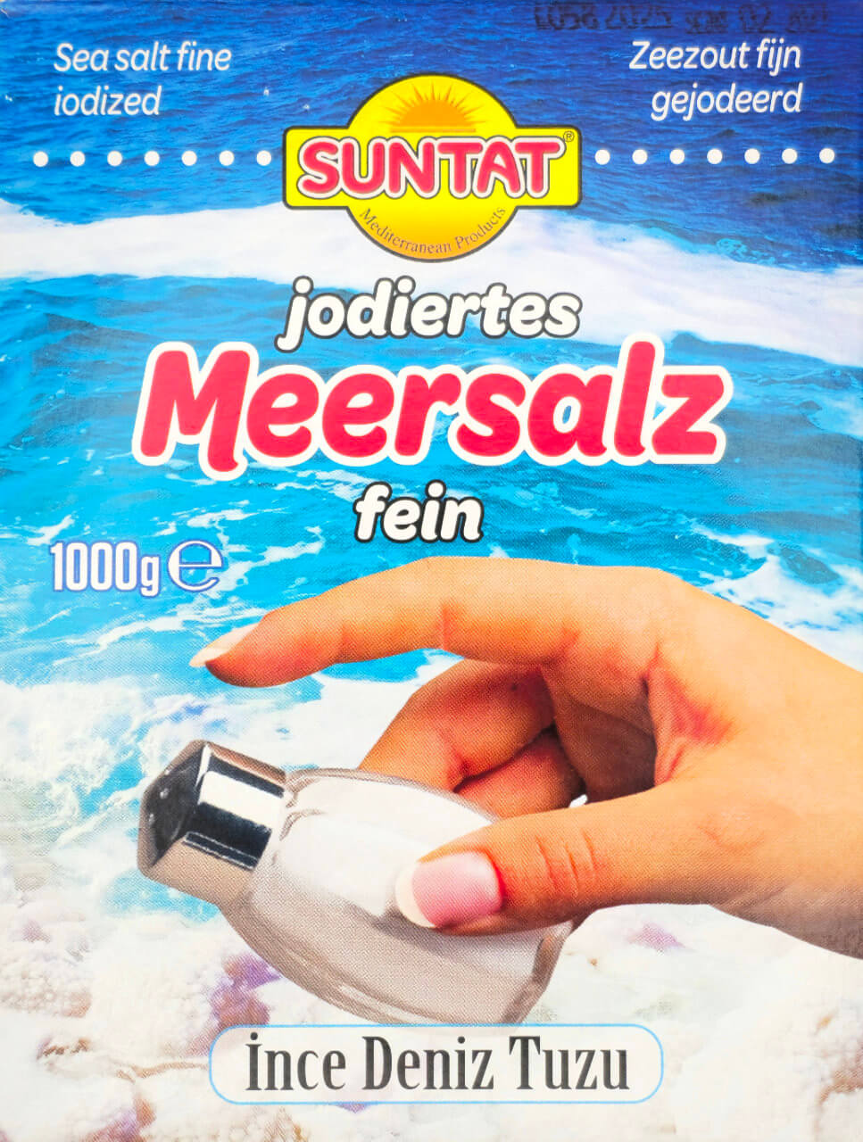 jodiertes Meersalz fein