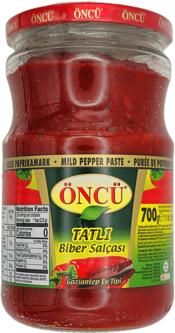 Öncü Biber Salca TATLI 700g