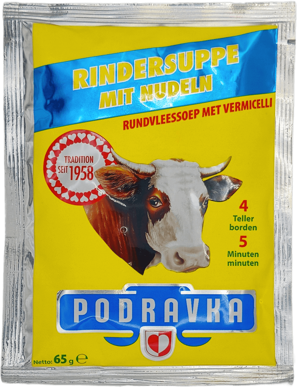 Rindersuppe mit Nudeln