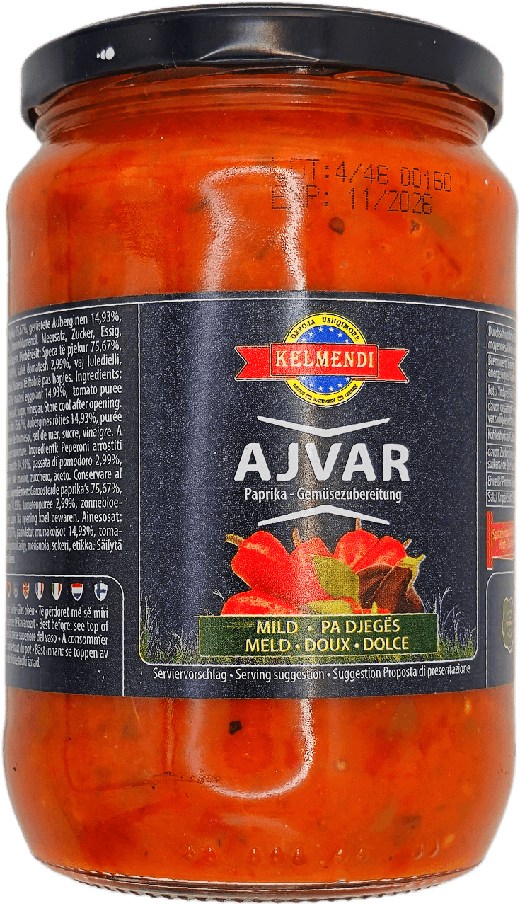 Ajvar Paprika-Gemüsezubereitung (mild)