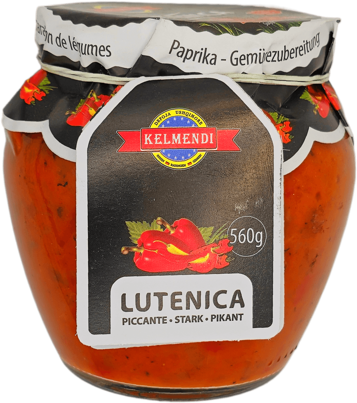 Lutenica Paprika-Gemüsezubereitung