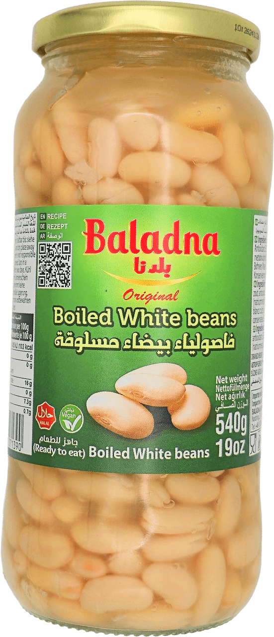 Boiled White Beans