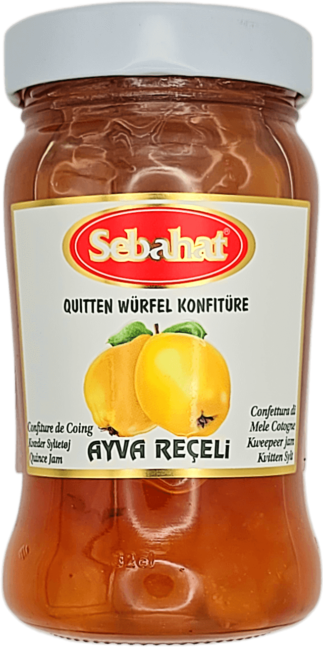 Quitten Würfel Konfitüre