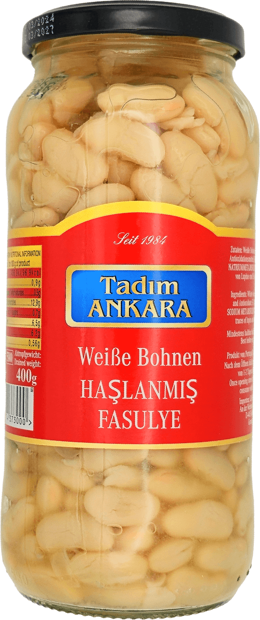 Weiße Bohnen Haşlanmış Fasulye