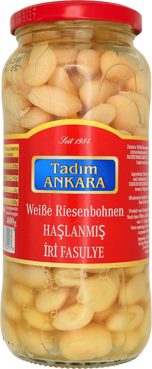 Weiße Riesenbohnen HASLANMIŞ İRİ FASULYE