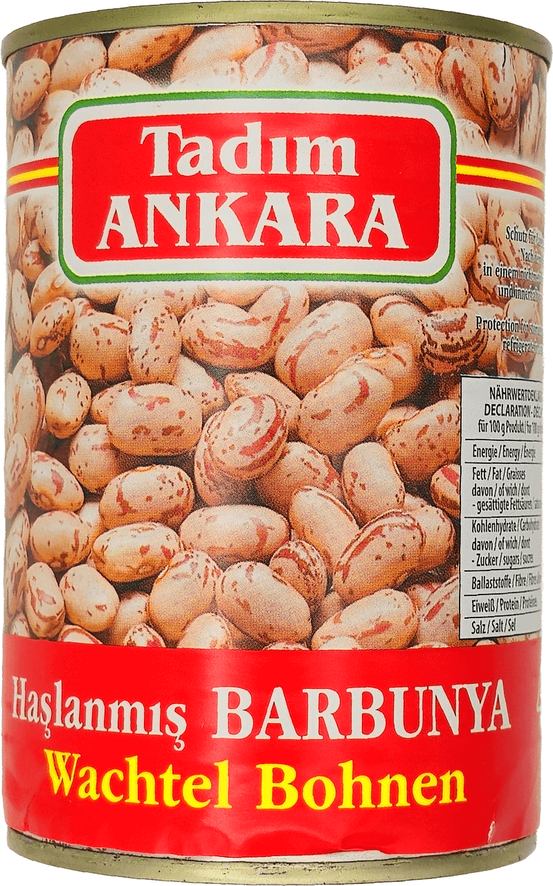 Wachtel Bohnen Haslanmış Barbunya