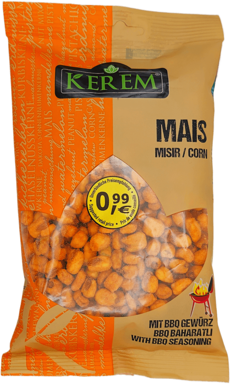 Mais mit BBQ Gewürz