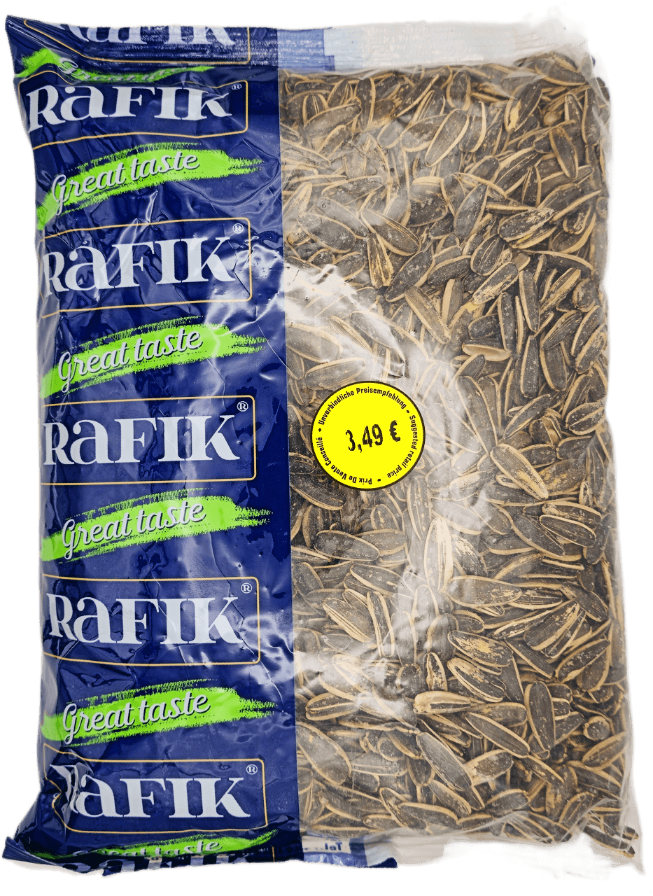 Sonnenblumenkerne geröstet und gesalzen in der Schale