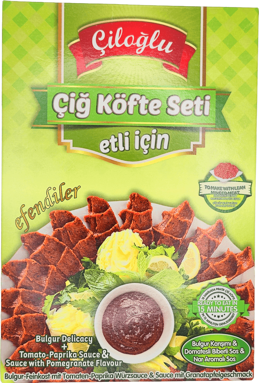 Çiğ Köfte Seti