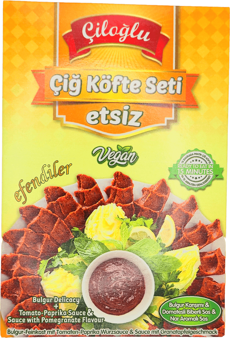 Çiğ Köfte Seti etsiz