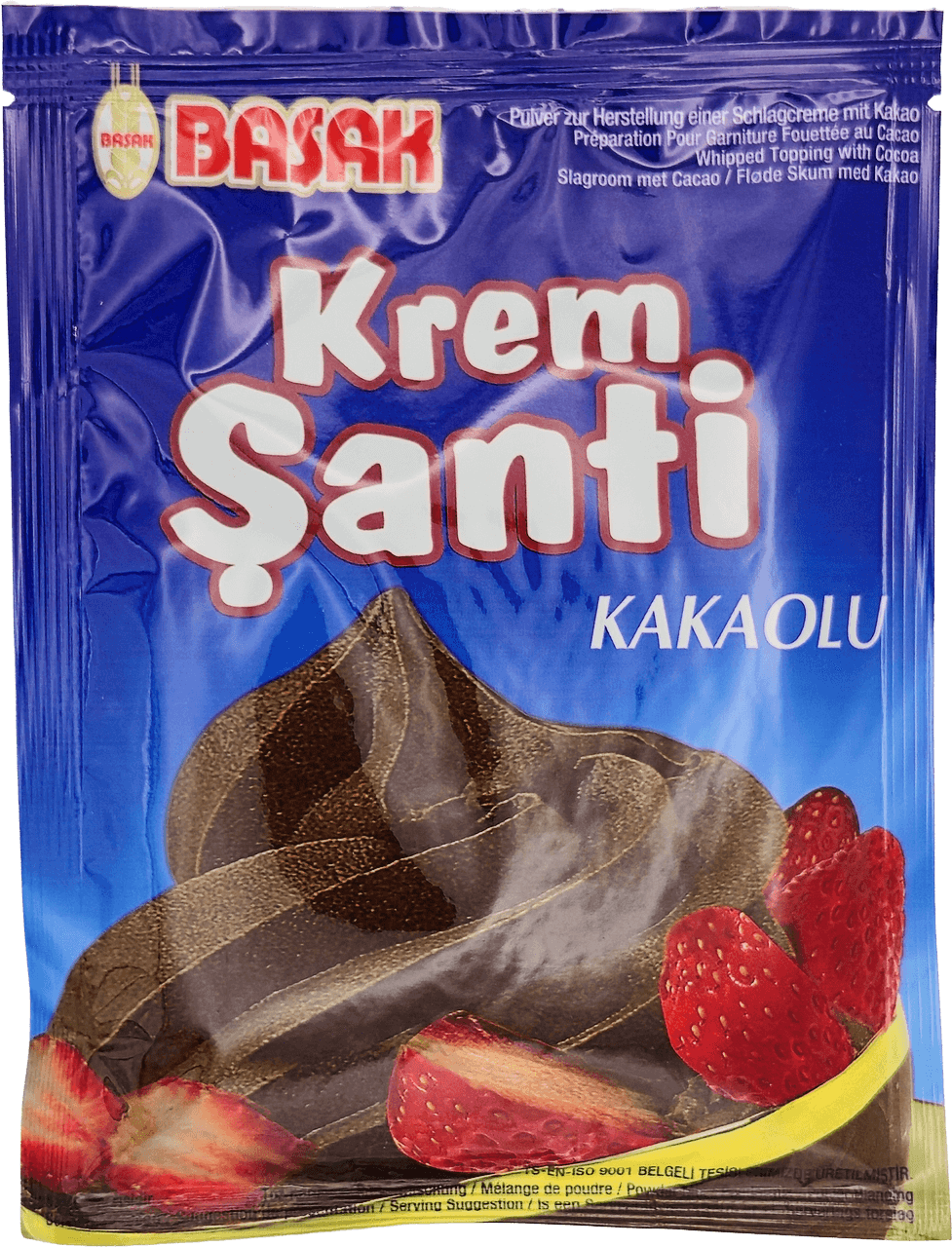 Kakaohaltiges Schlagsahnepulver