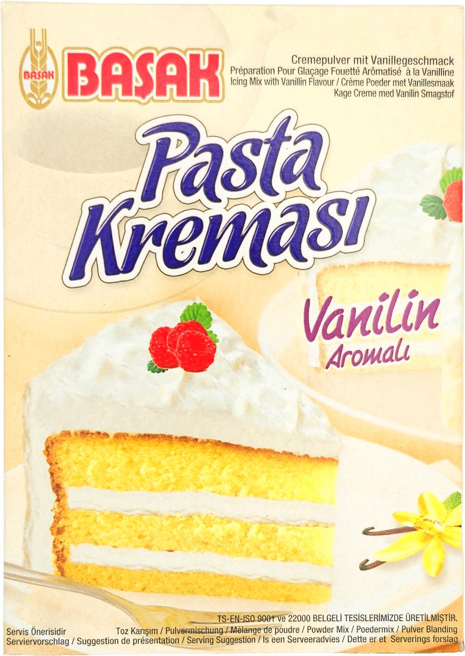 Cremepulver mit Vanillegeschmack