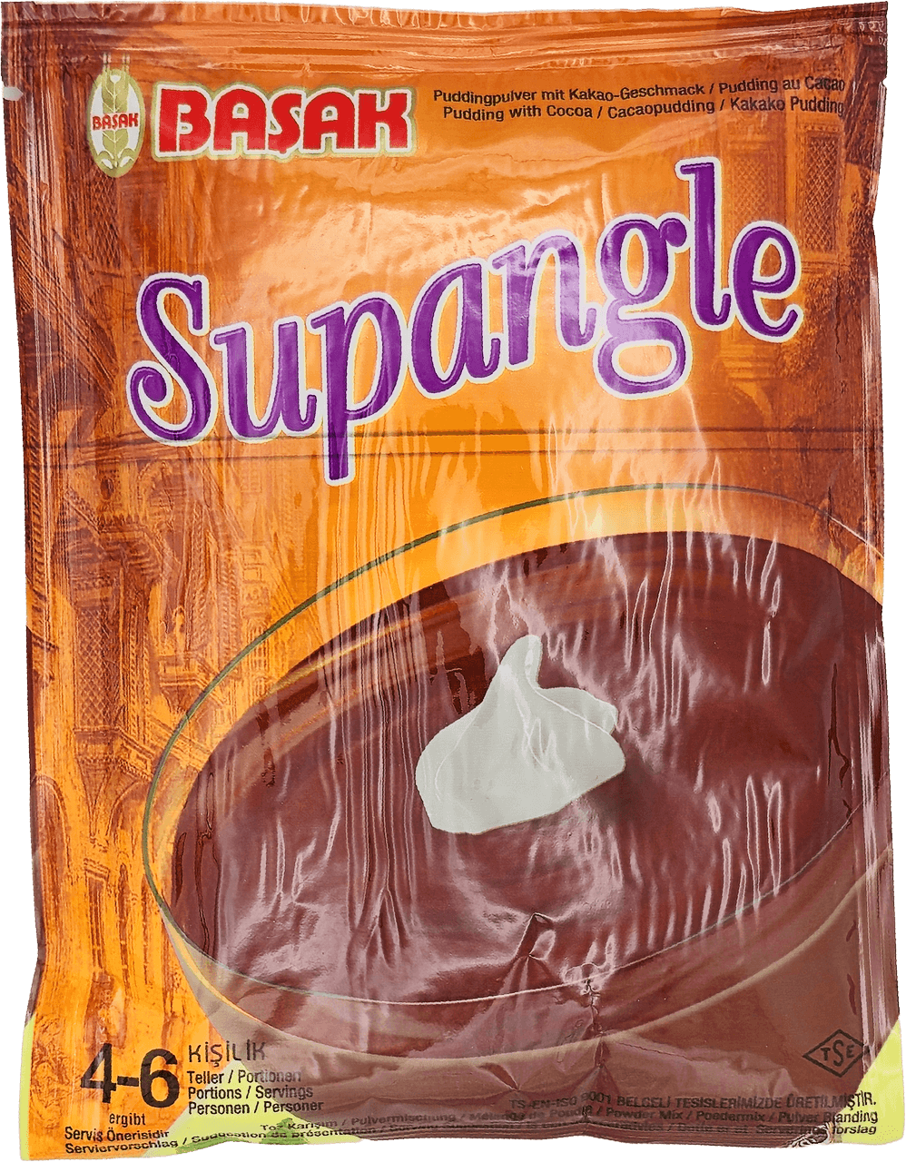 Supangle Puddingpulver mit Kakao-Geschmack