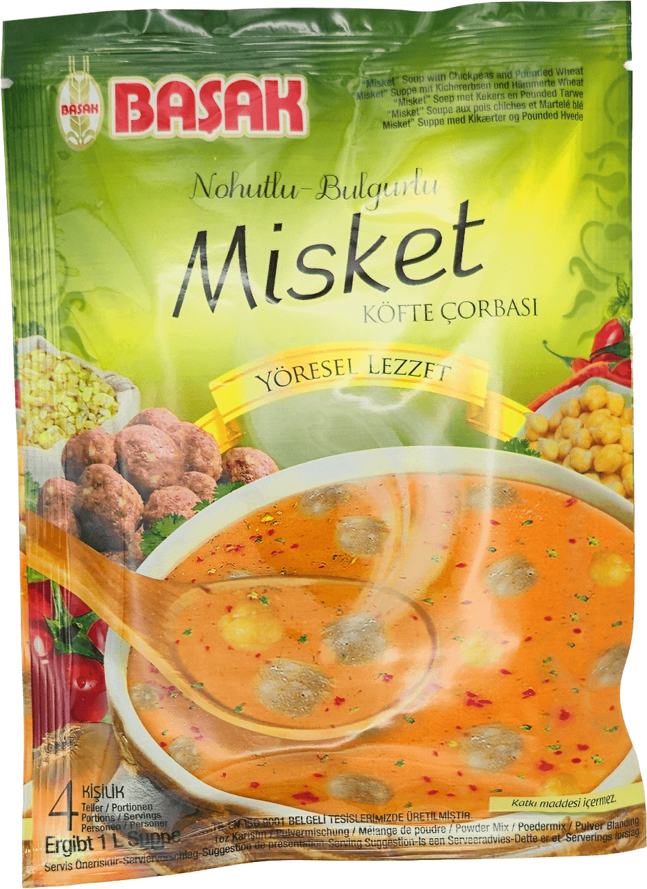 Basak Misket Kichererbsen-Bulgur-Suppe