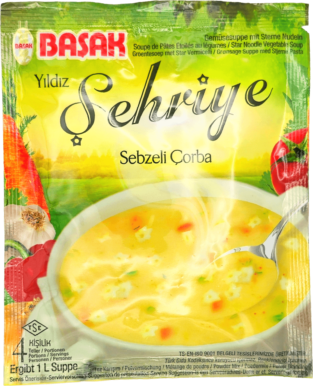 Gemüsesuppe mit Sternenudeln