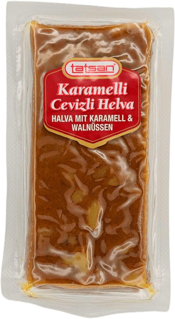 Halva mit Karamell & Walnüssen