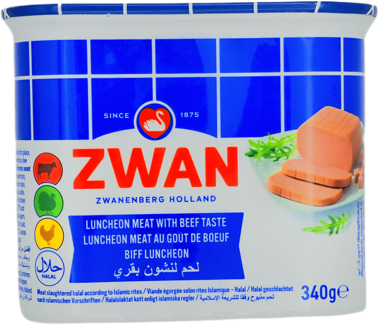 Luncheon Meat with Beef Taste