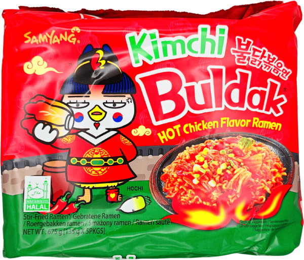 Kimchi Buldak HOT Chicken Flavor Ramen