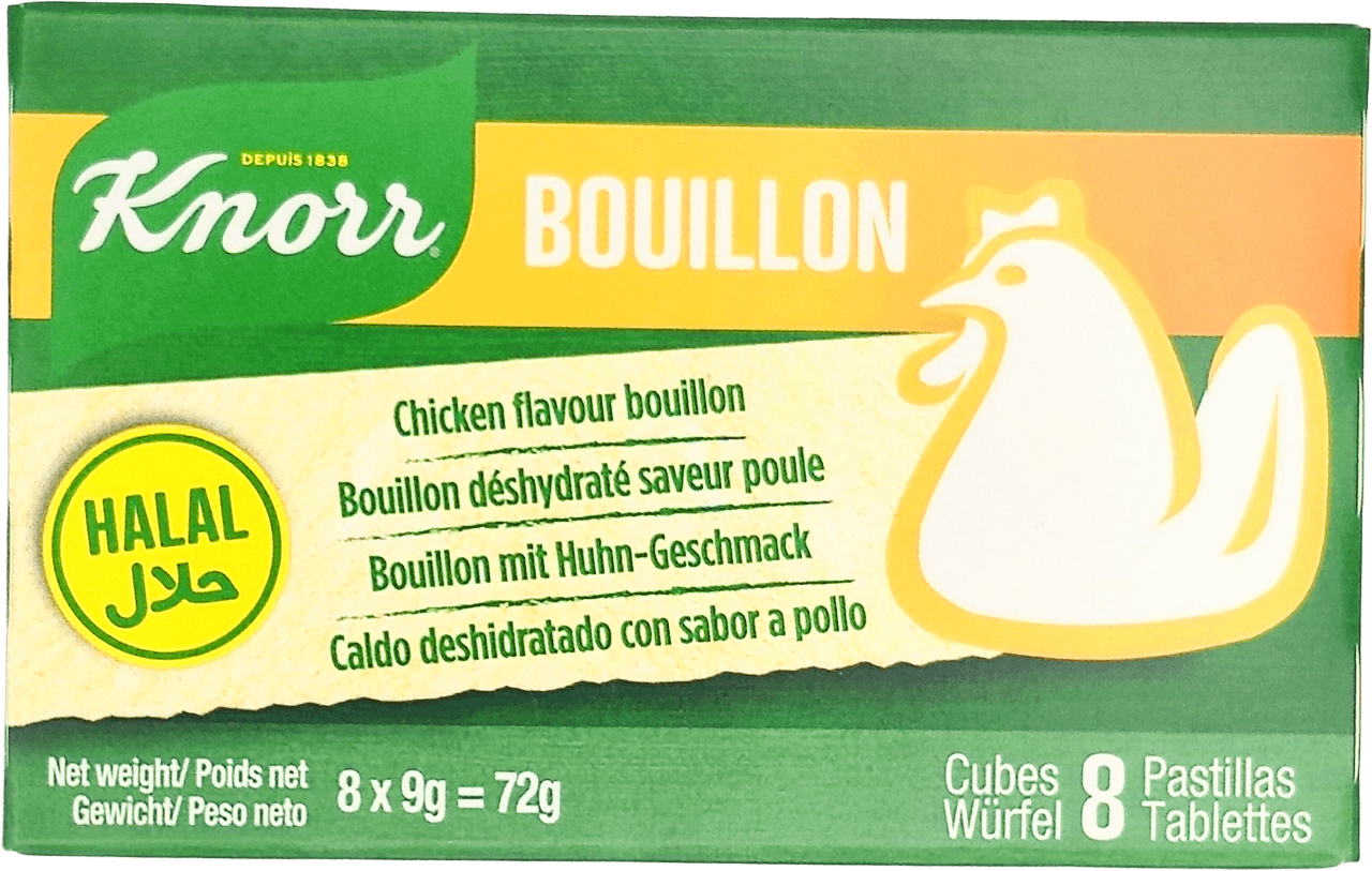 Bouillon mit Huhn-Geschmack