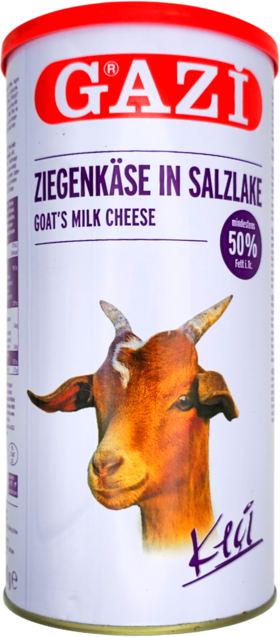 Ziegenkäse in Salzlake