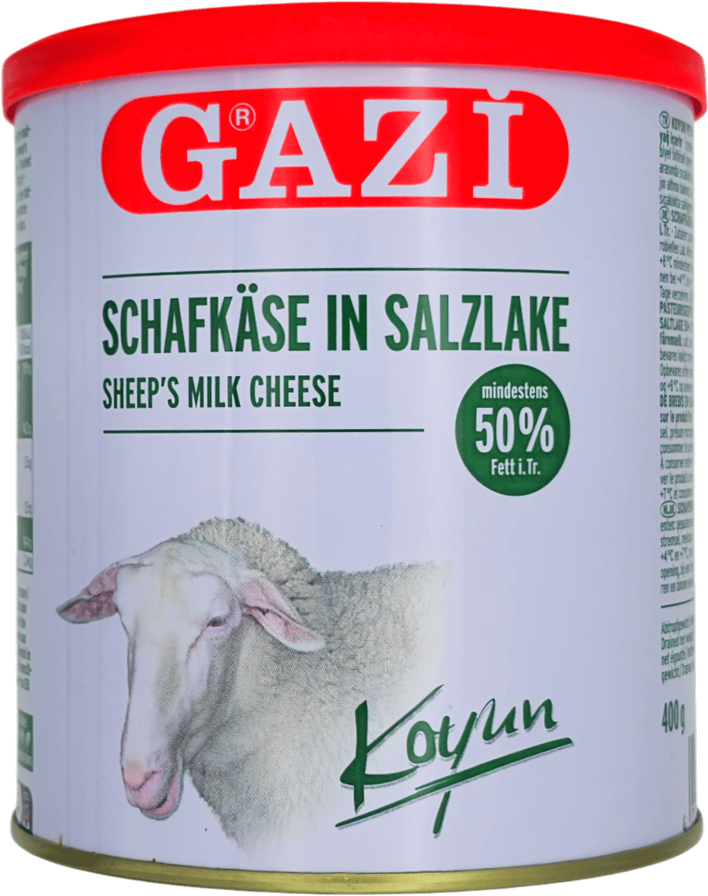 Schafkäse in Salzlake