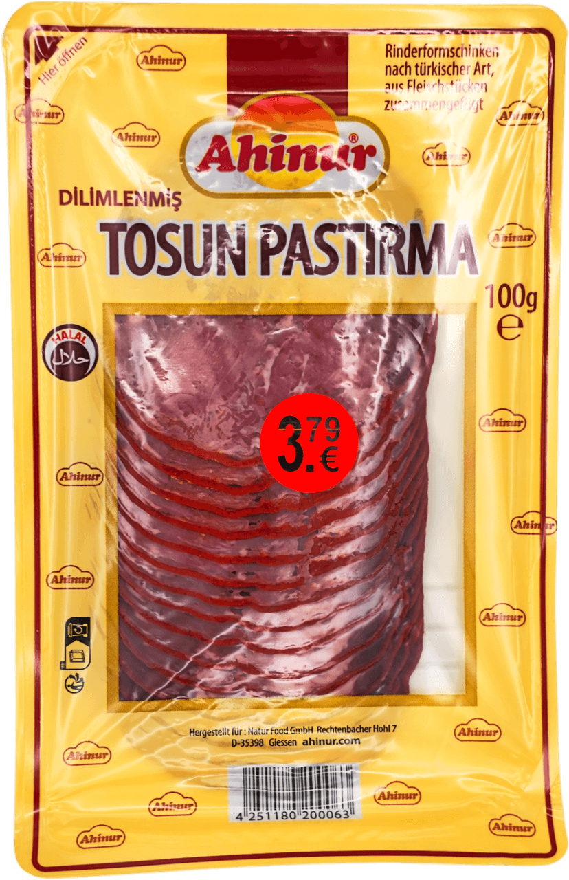 Ahinur Tosun pastırma