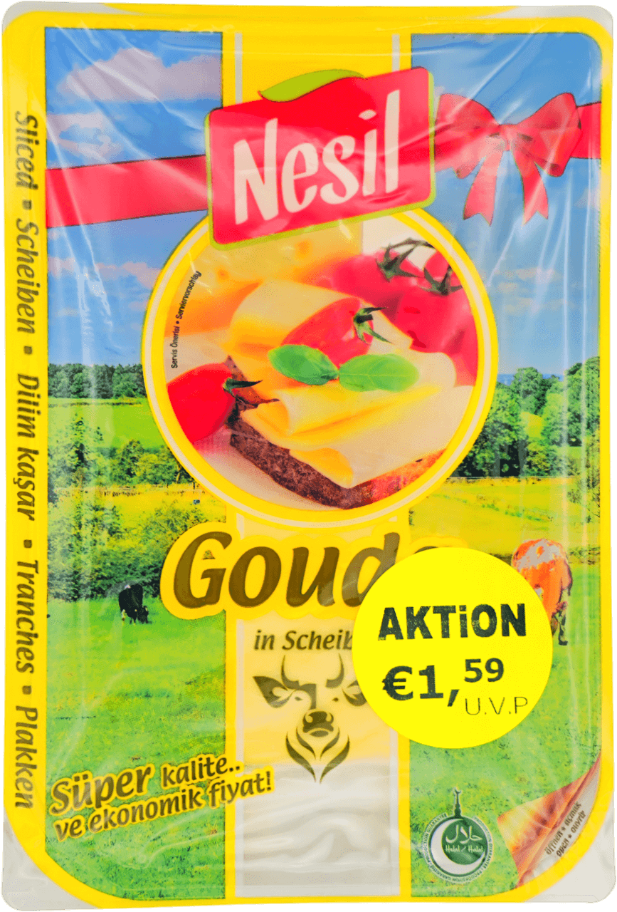 NESIL Gouda Dilim Kasar (150g)