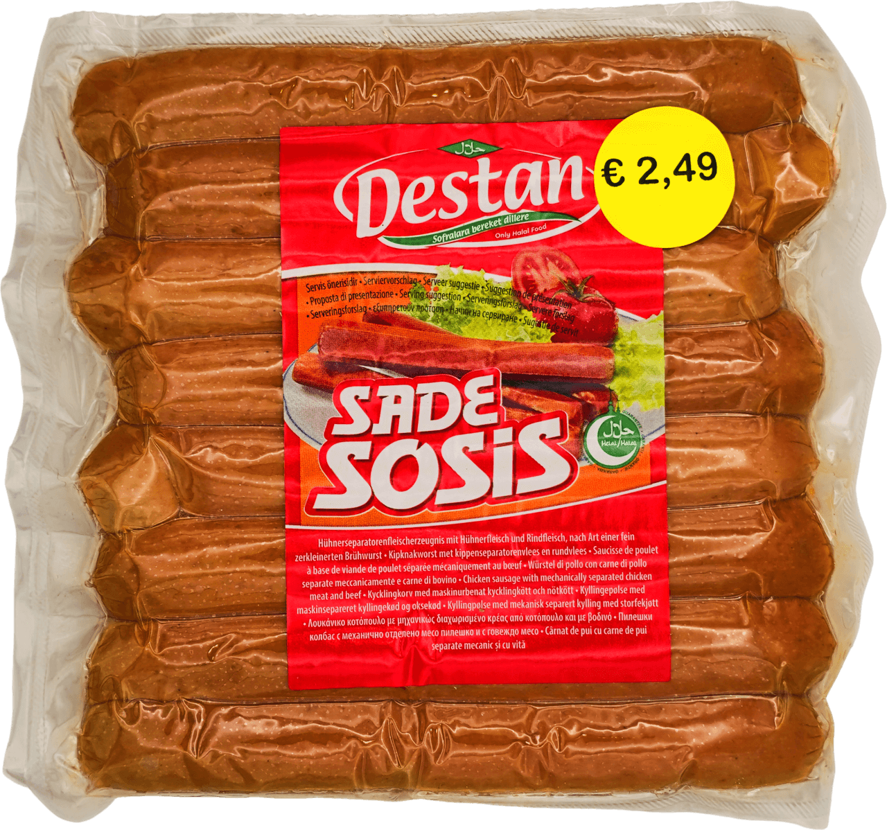 Destan sade sosis