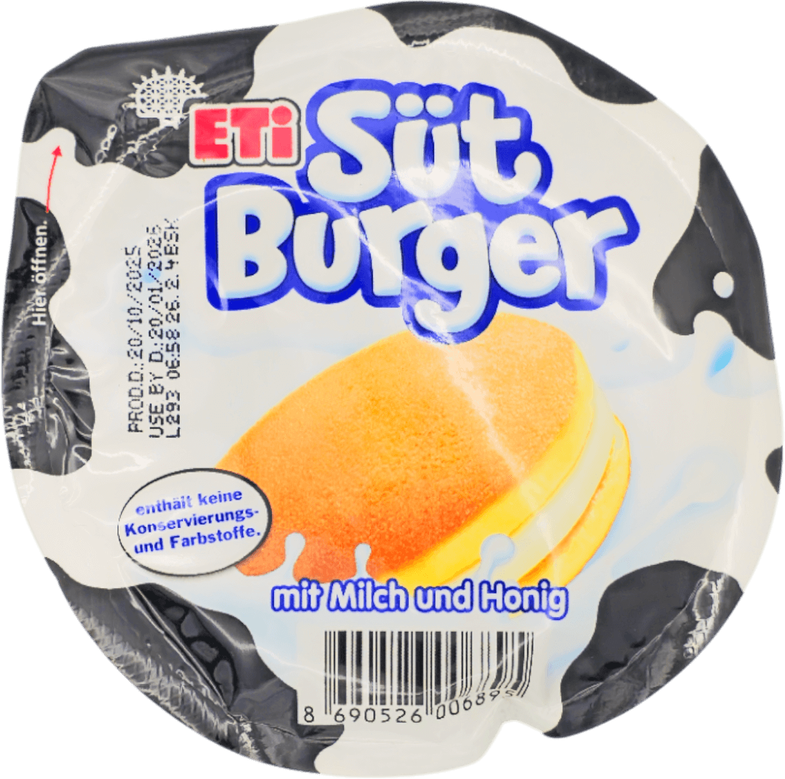 Eti Süt Burger Sade
