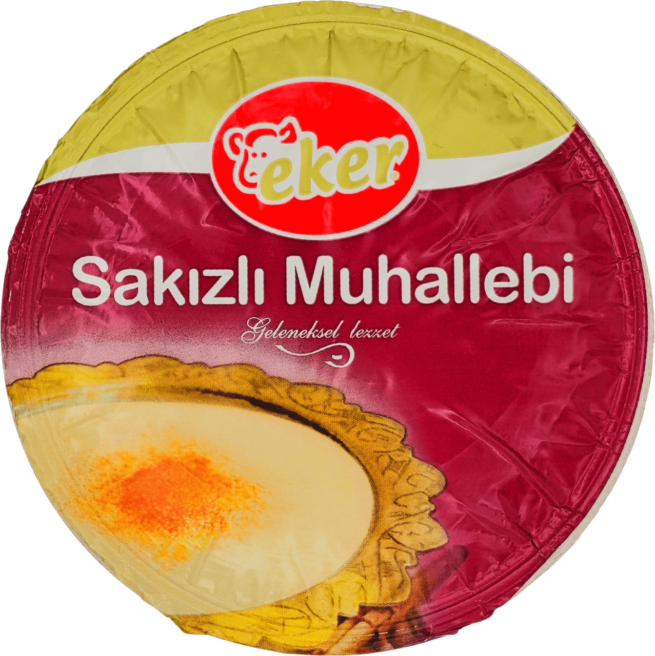 Eker sakızlı muhallebi