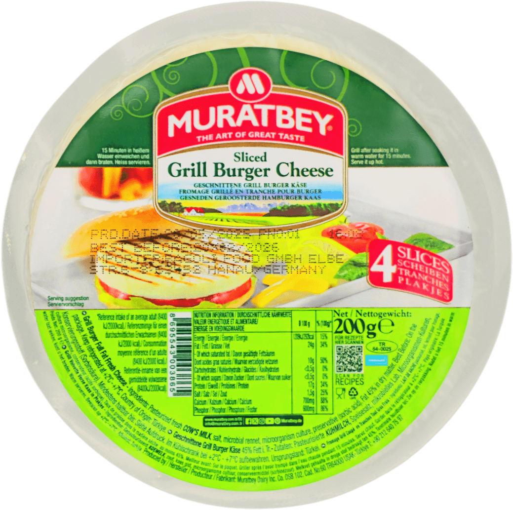 Muratbey Grill Burger Cheese