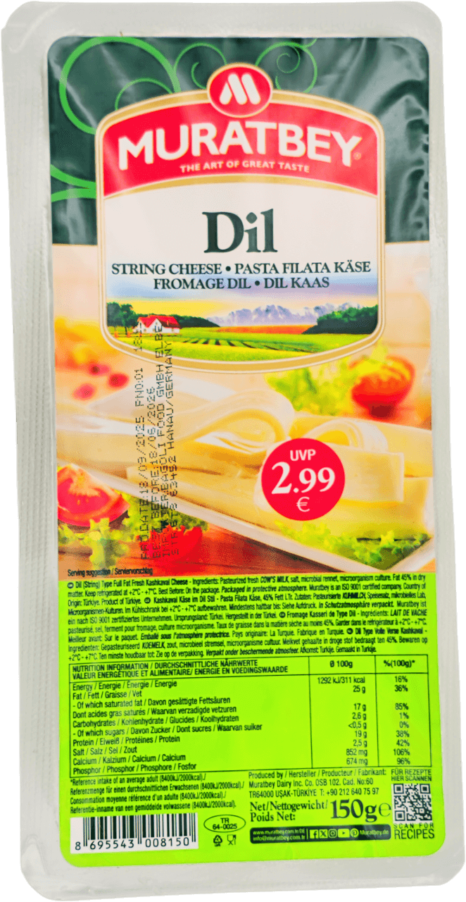 Muratbey Dil Peyniri 150g