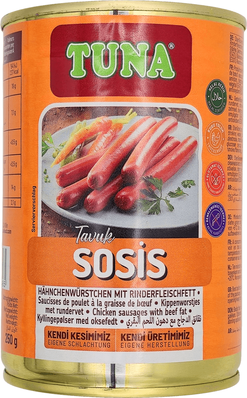 TUNA Tavuk Sosis